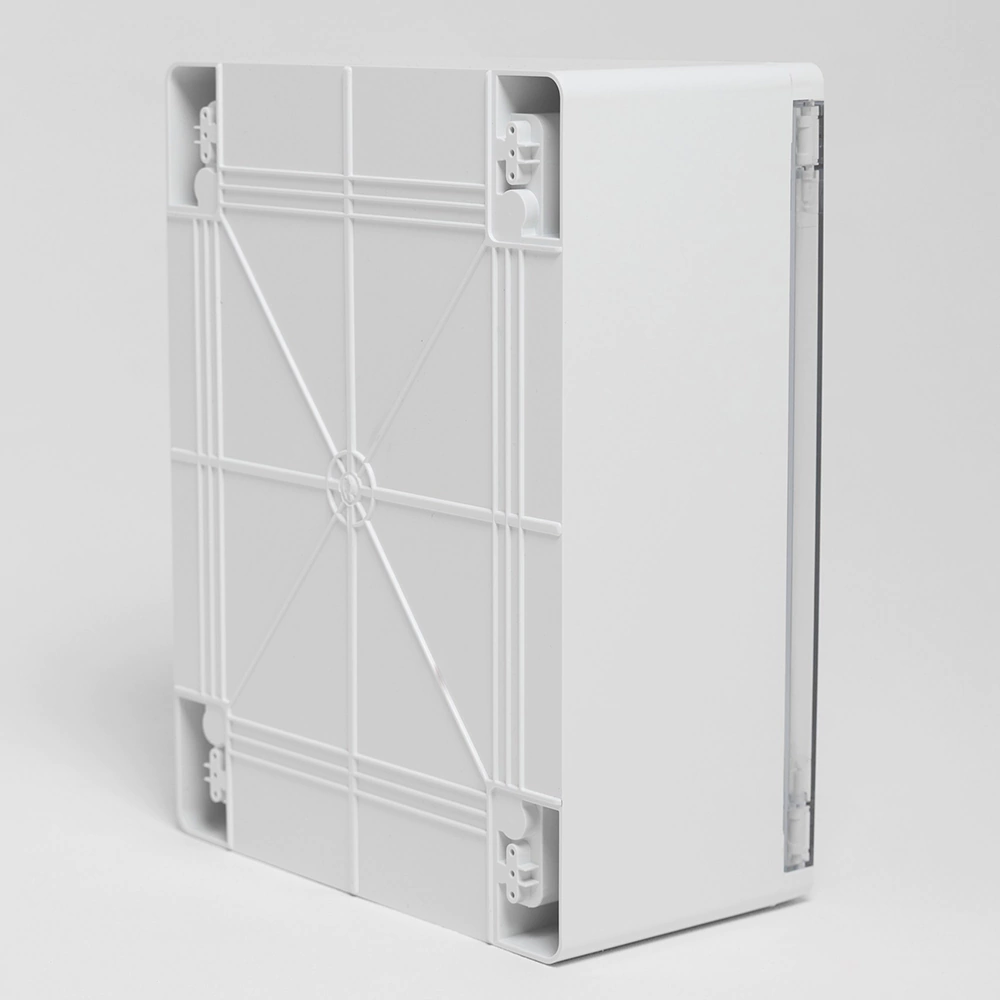 Корпус навесной пластиковый прозрачная дверь ABS 400х300х165 мм IP65 DYNEL ЩМПп