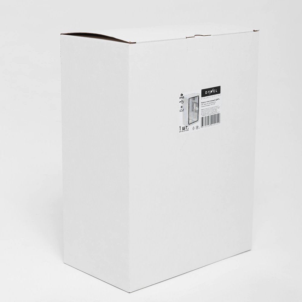 Корпус навесной пластиковый прозрачная дверь ABS 400х300х165 мм IP65 DYNEL ЩМПп