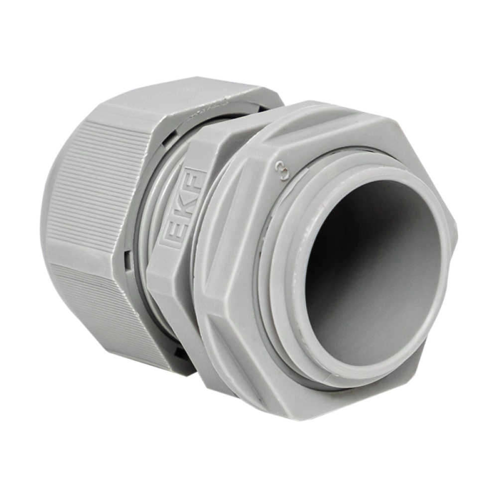 Сальник EKF PG16 IP54 отверстие 21 мм /проводник 10-14 мм 2 шт