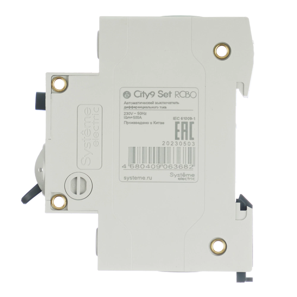Выключатель автоматический дифференциальный Systeme Electric 1п+N 40 А 4,5 кА 30 мА С