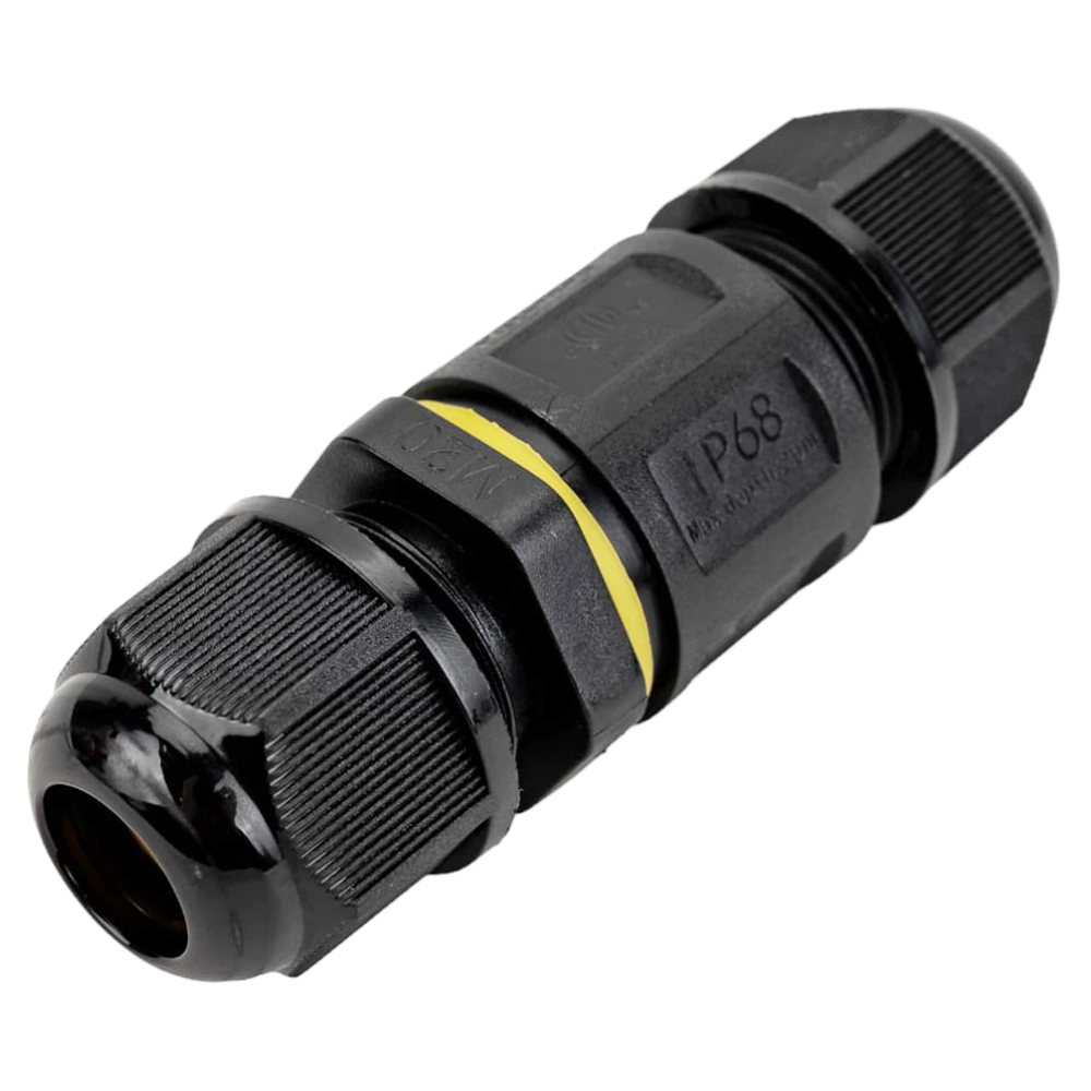 Соединитель-коннектор STEKKER трехконтактный водонепроницаемый IP68