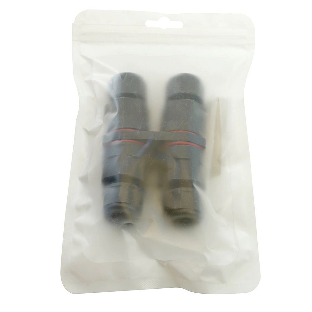 Соединитель-коннектор STEKKER трехконтактный 4 выхода водонепроницаемый IP68