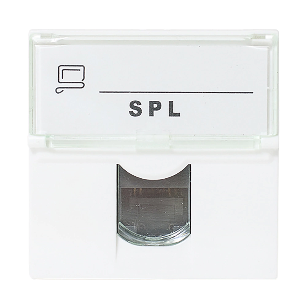 Розетка информационная UTP SPL 1хRJ45 cat5е