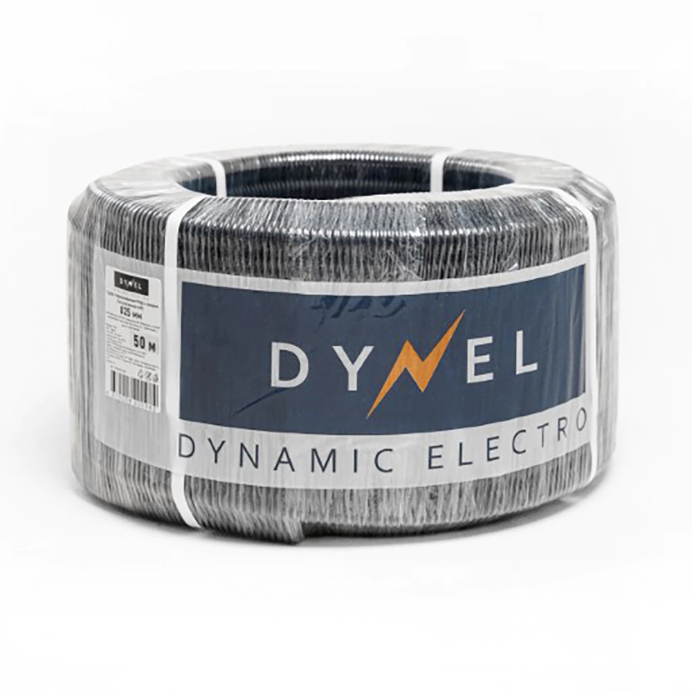 Труба гофрированная ПНД легкая с протяжкой d25 мм 50 м DYNEL