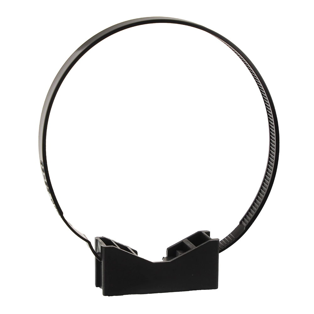 Хомут для труб и кабеля Европартнер атмосферостойкий 32-63 мм черный 25 шт