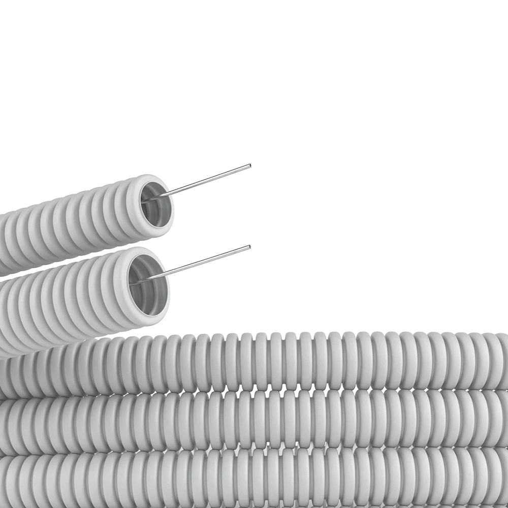 Труба гофрированная с зондом ПВХ 16 мм 25 м DKC