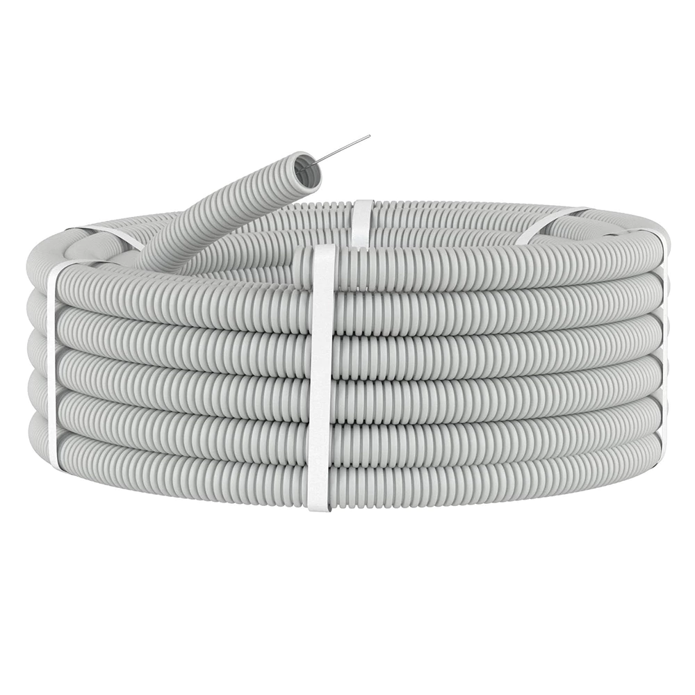 Труба гофрированная с зондом ПВХ 16 мм 25 м DKC