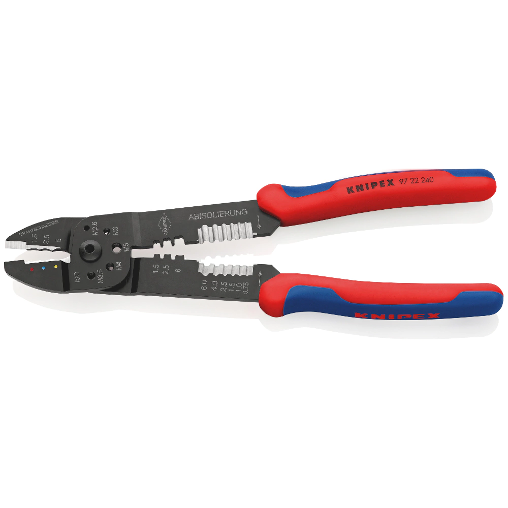 Пресс-клещи овальный обжим НКИ, НВИ, ВНКИ,РПИ 0,5-6 мм2 KNIPEX