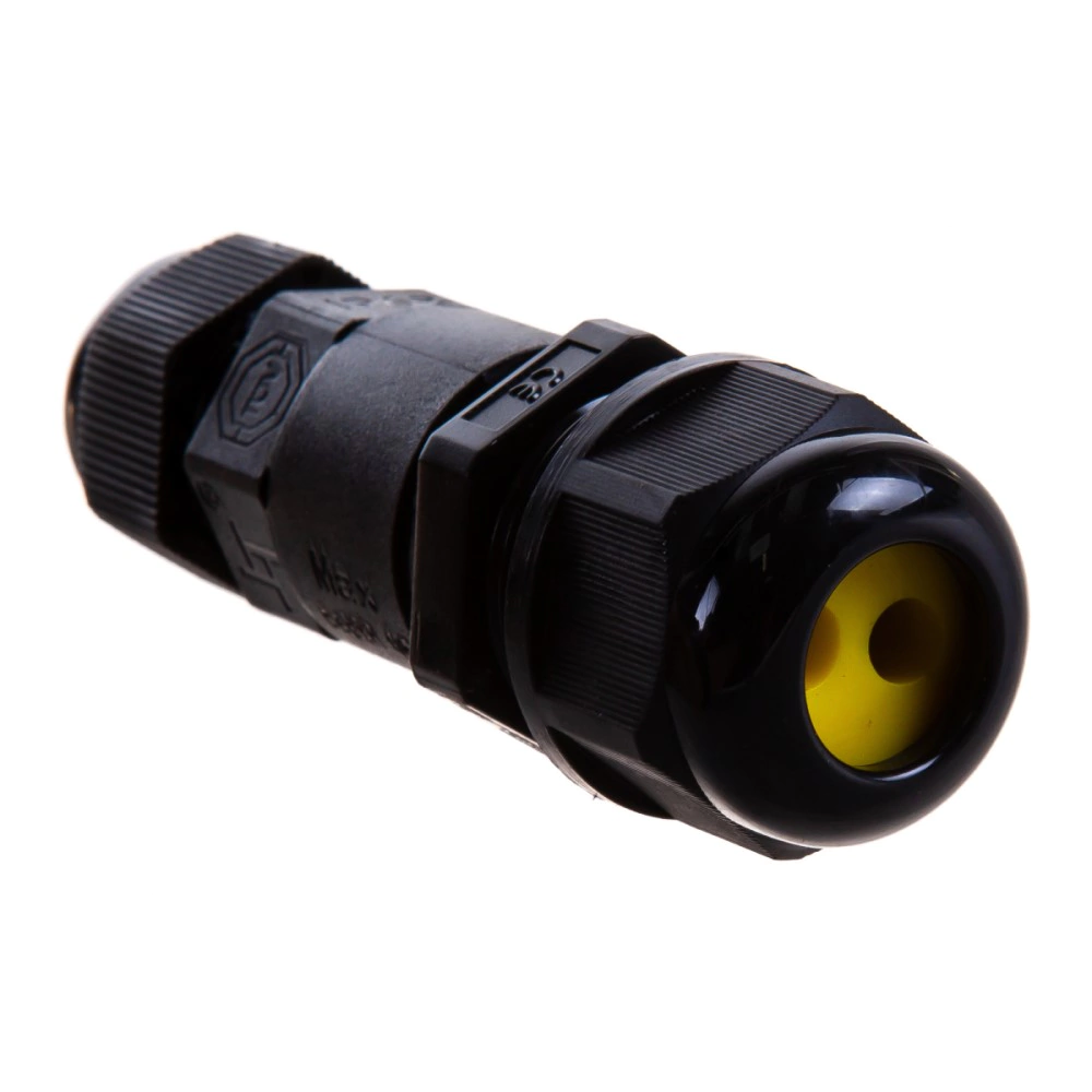 Кабельный коннектор Feron двухконтактный 76х24 мм IP68