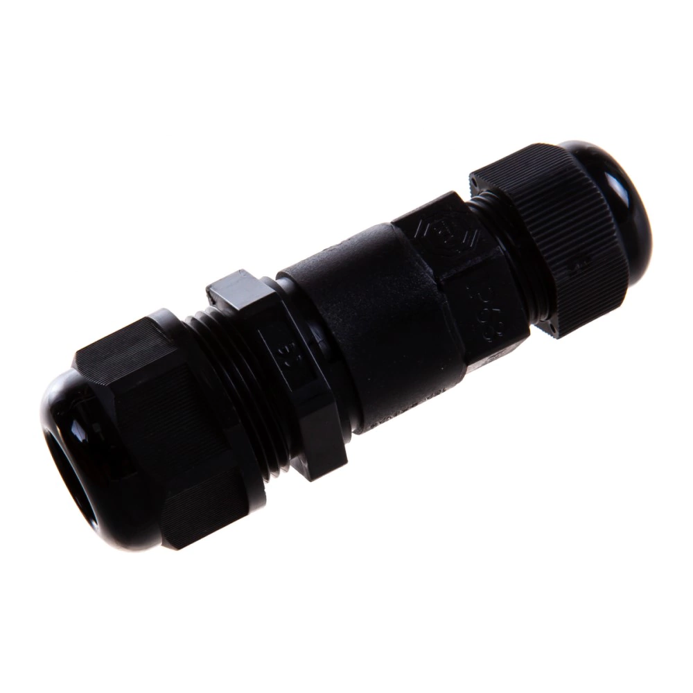 Кабельный коннектор Feron двухконтактный 76х24 мм IP68