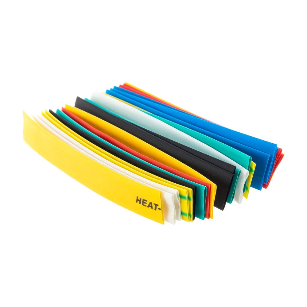 Трубка термоусаживаемая 10/5 мм 100 мм набор 21 шт