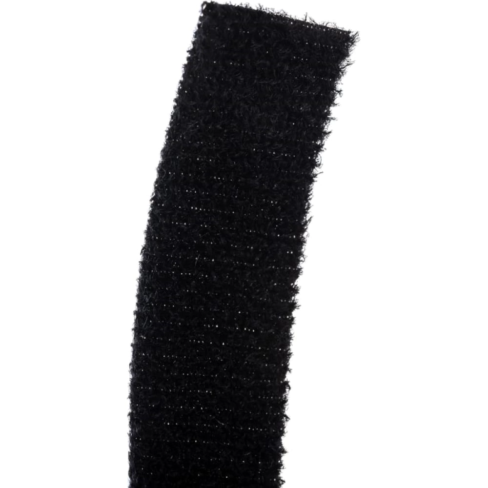 Лента-липучка Hyperline черная 16 мм 5 м