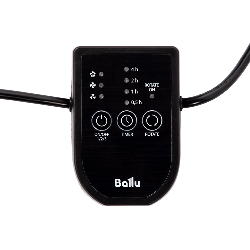 Вентилятор настенный с пультом ДУ 55 см 100 Вт Ballu BIF-8RSO