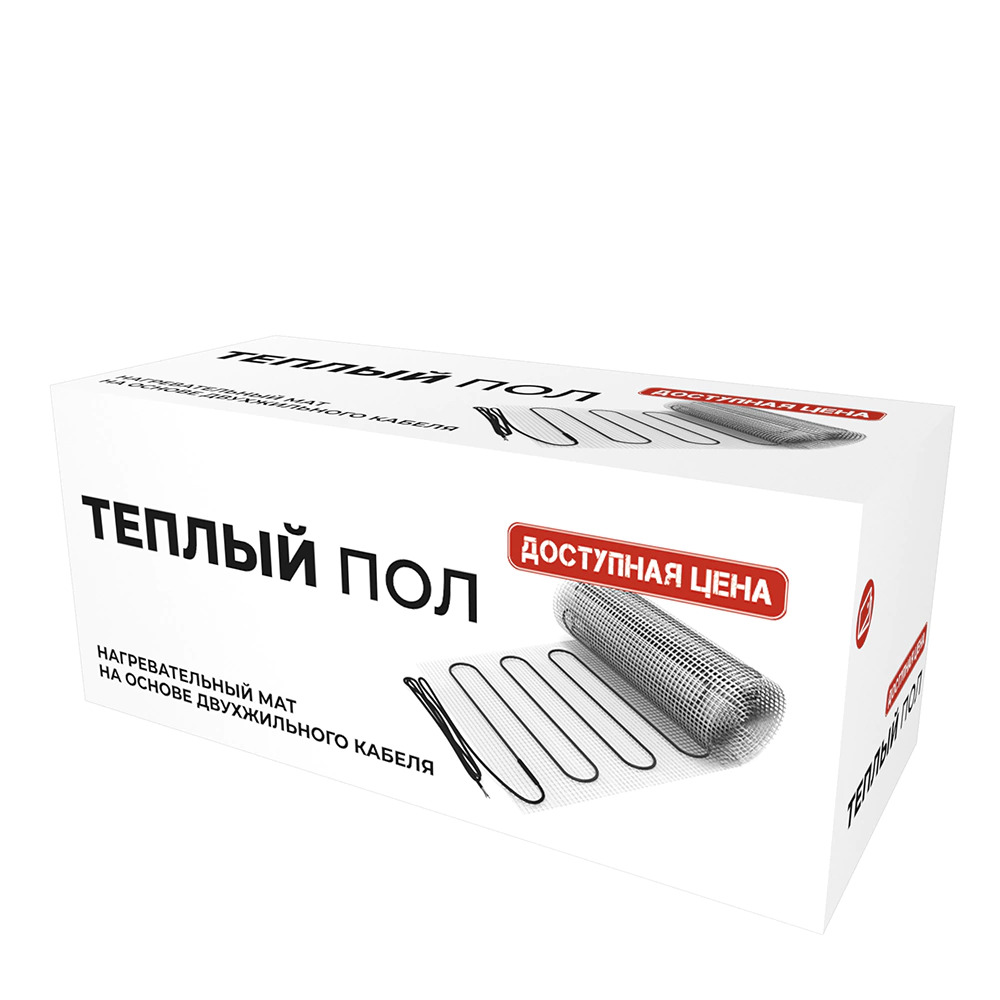 Мат нагревательный 3 м2 390 Вт Доступная цена