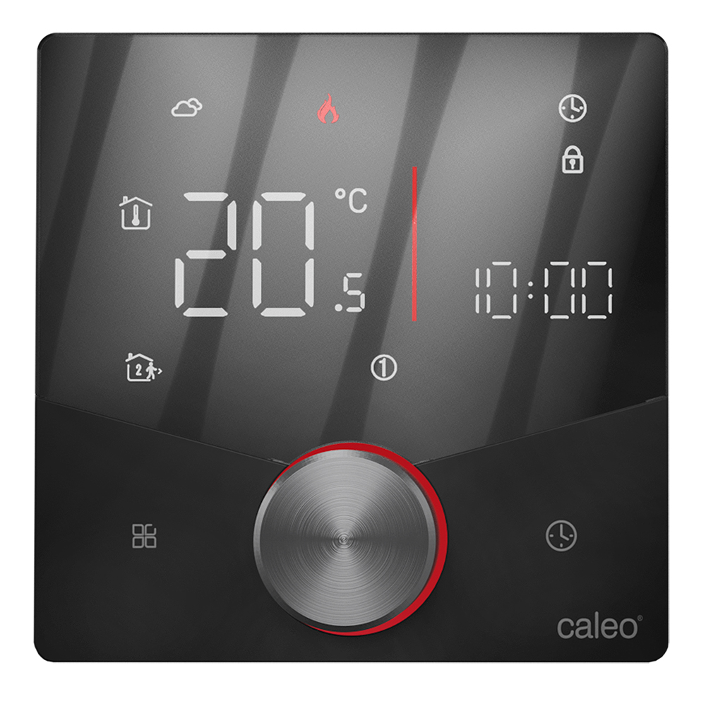 CALEO Терморегулятор электронный умный черный CALEO C933 Wi-Fi