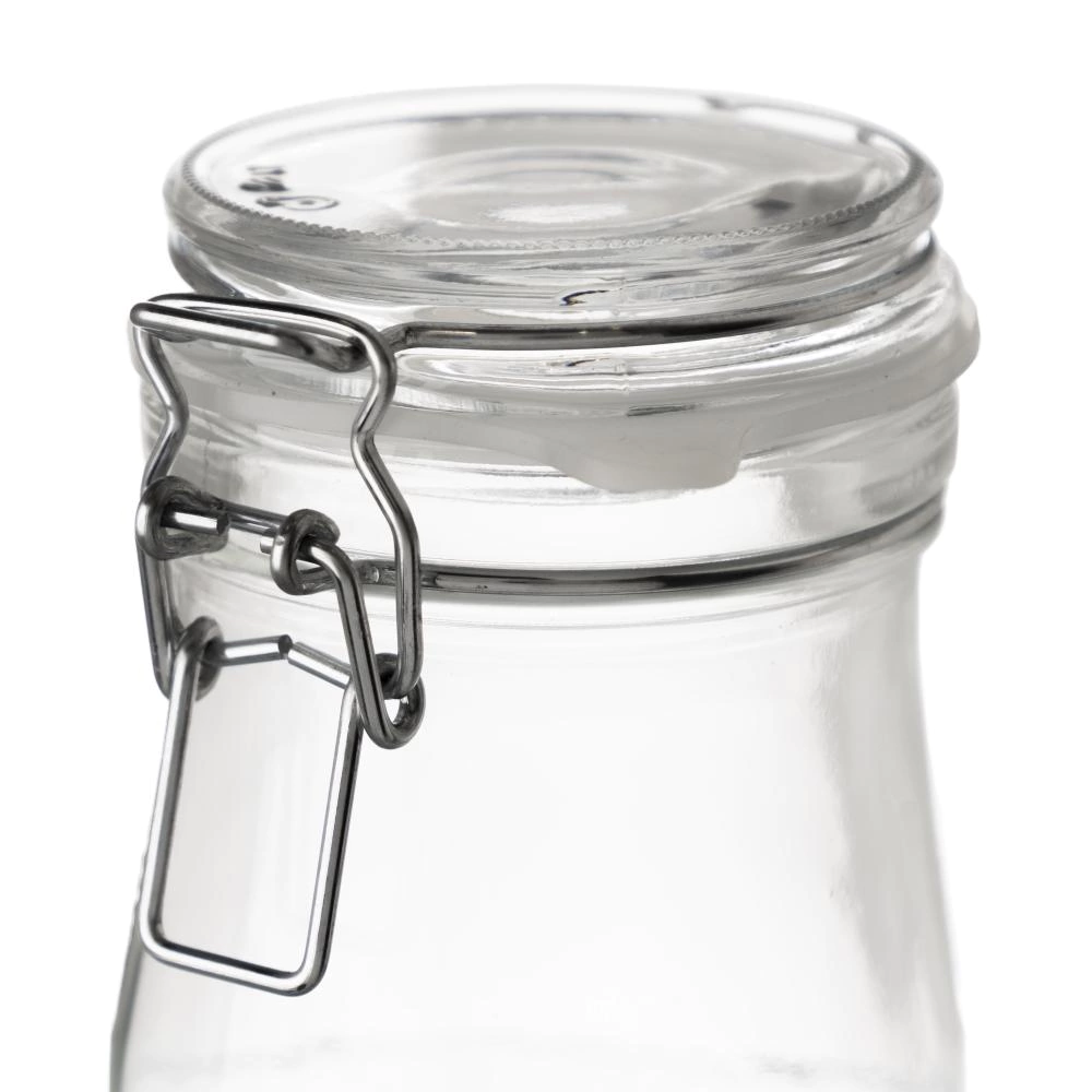 Банка с бугельным замком 0,5 л стекло