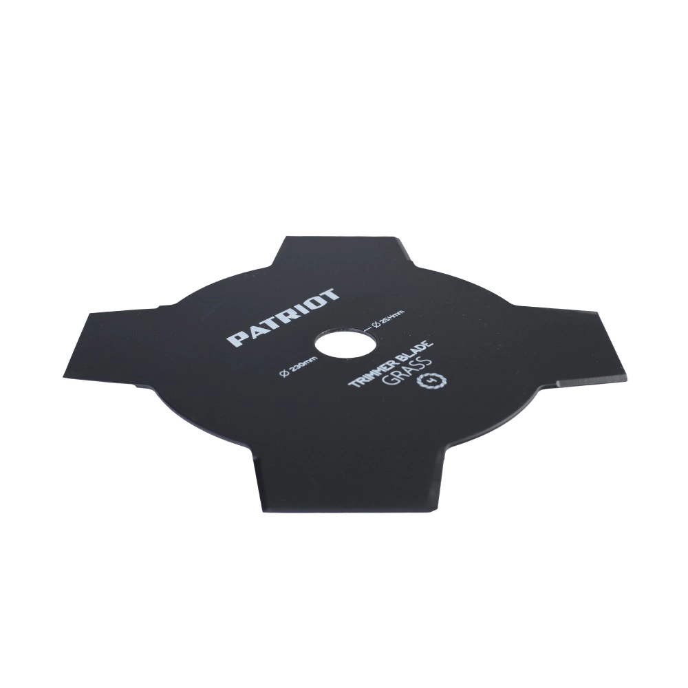 Нож для триммера 4-х лопастный PATRIOT d23 см