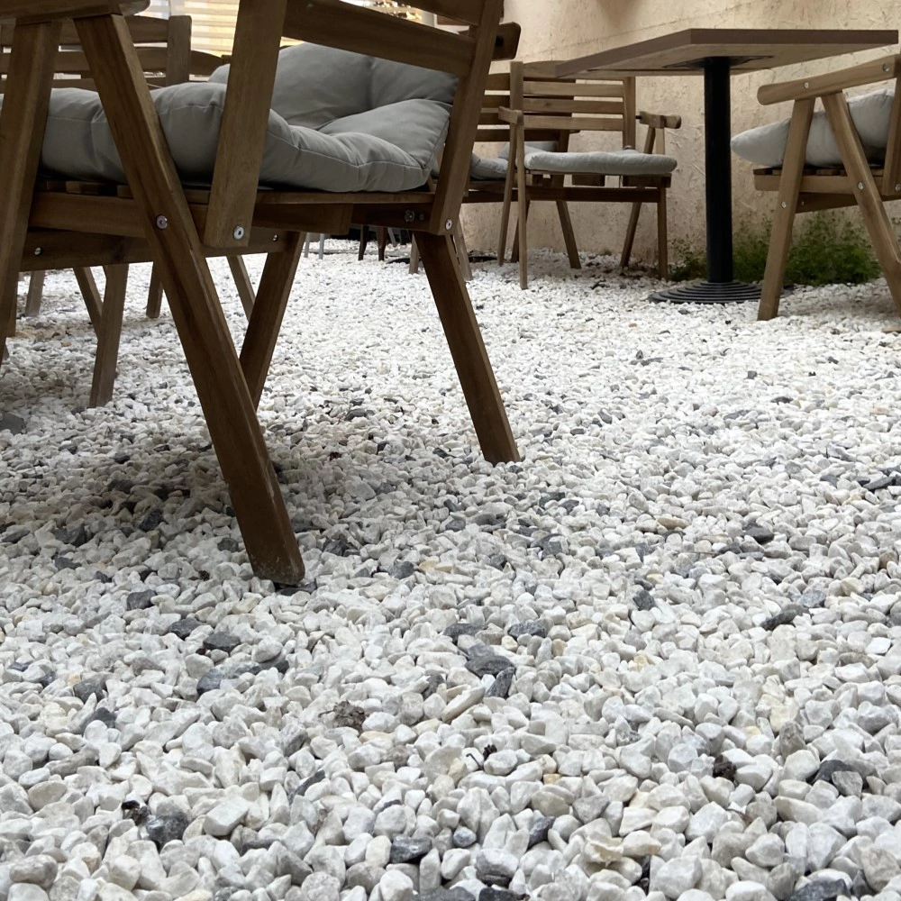 Крошка мраморная 20-40 мм 25 кг серая