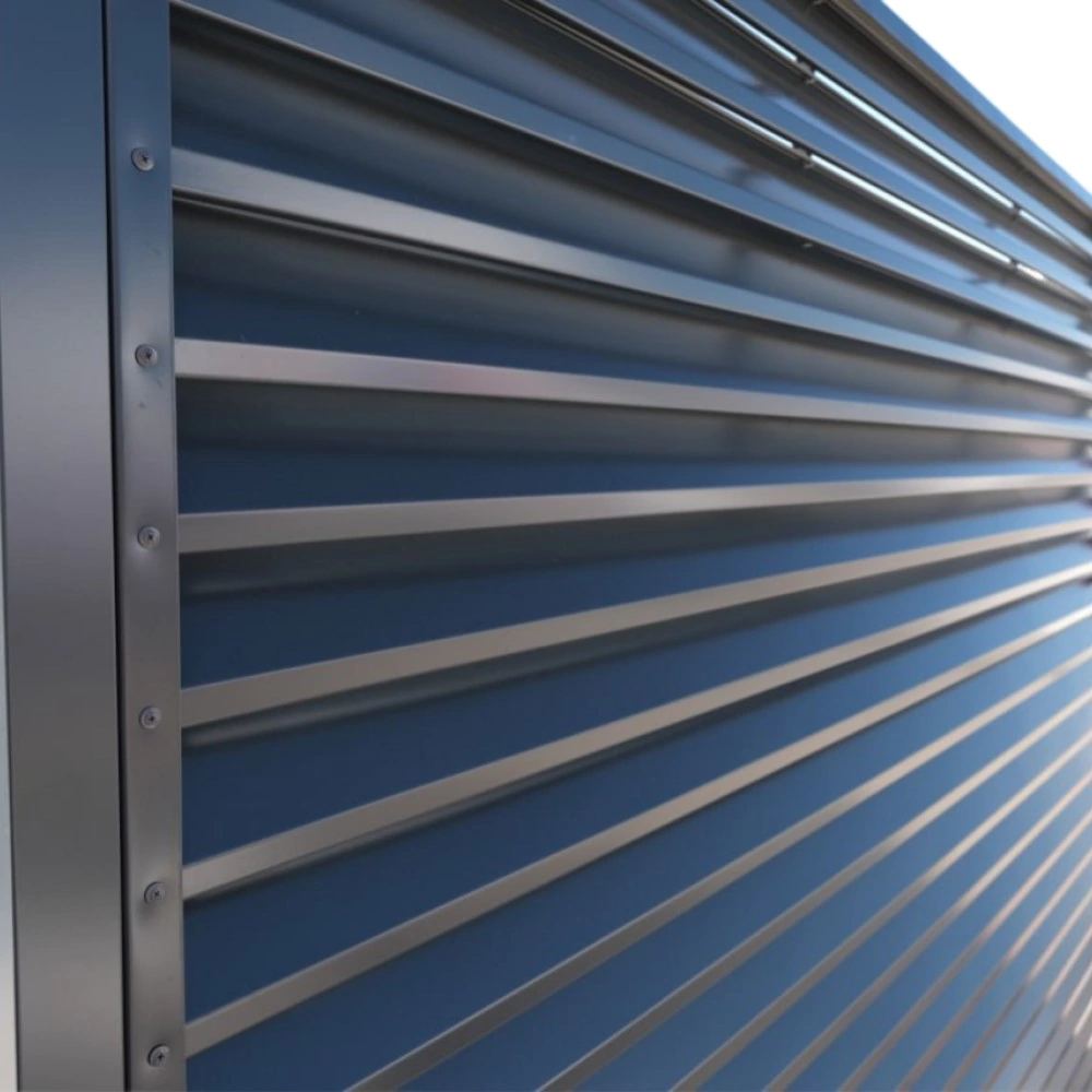 Секция заборная 1,8х1 м антрацит RAL7024 Планкинг