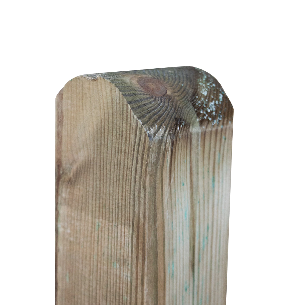 Столб деревянный с закруглением 150 см