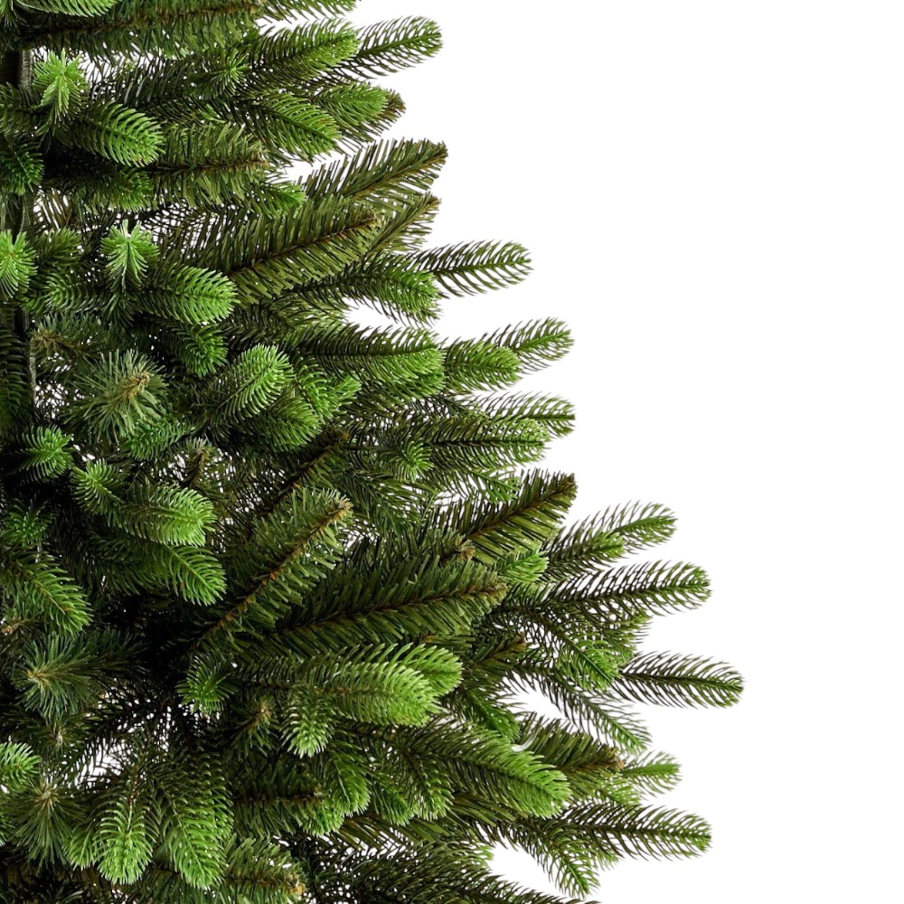 Ель искусственная 60 см литье PE/ПВХ Изумрудная