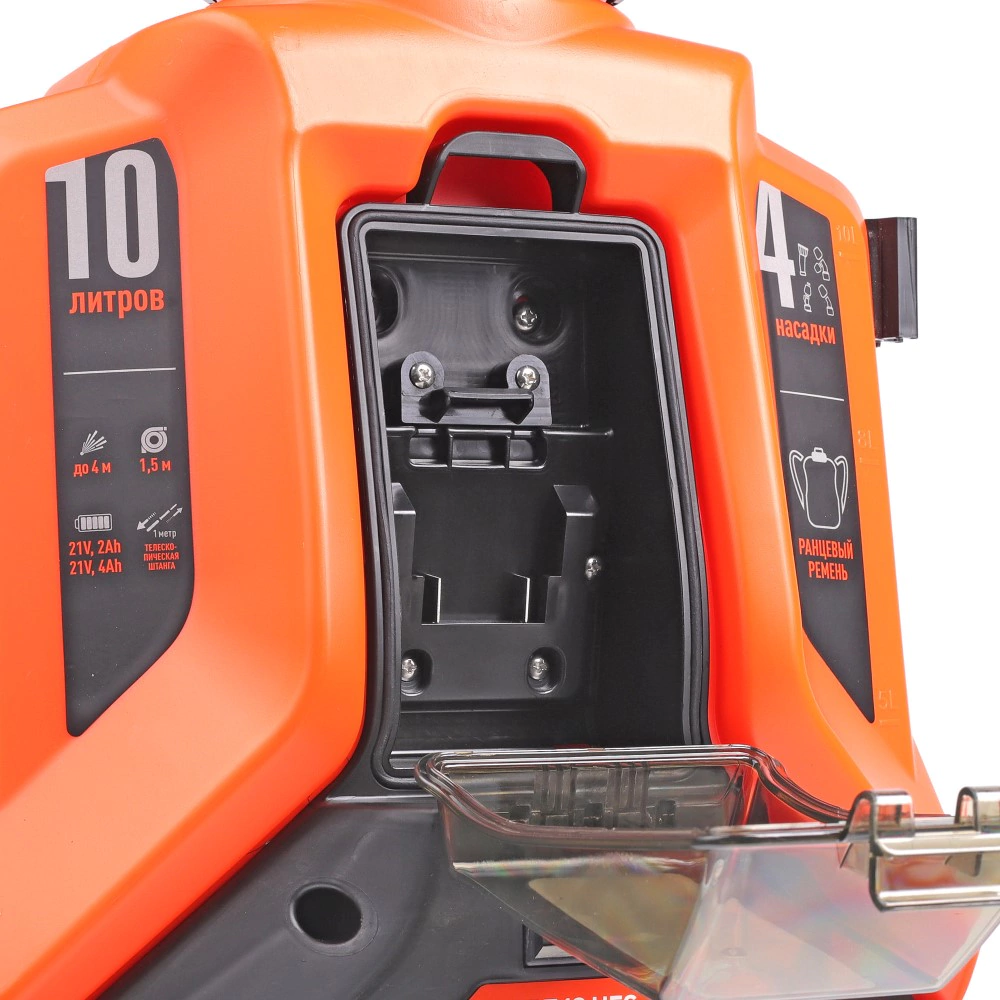 Опрыскиватель аккумуляторный 21 В 10 л ранцевый без АКБ и ЗУ PATRIOT PT 10 UES