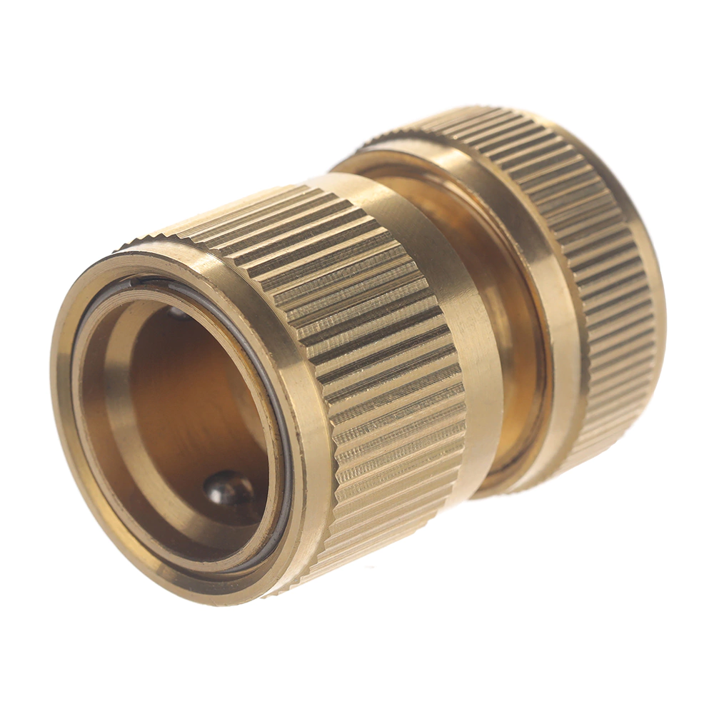 Соединитель для шлангов 1/2" латунь ПРОФИтт