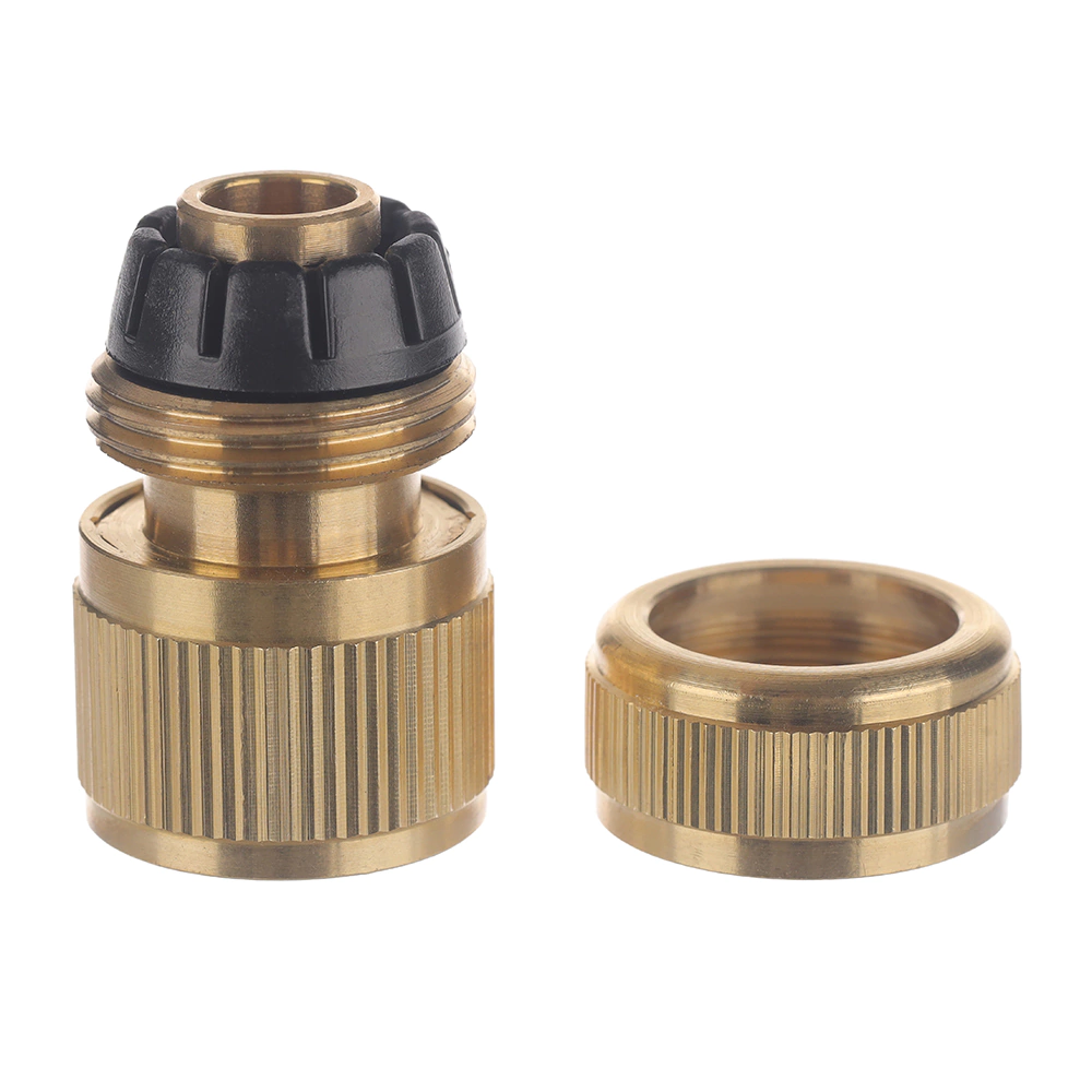 Соединитель для шлангов 1/2" латунь ПРОФИтт