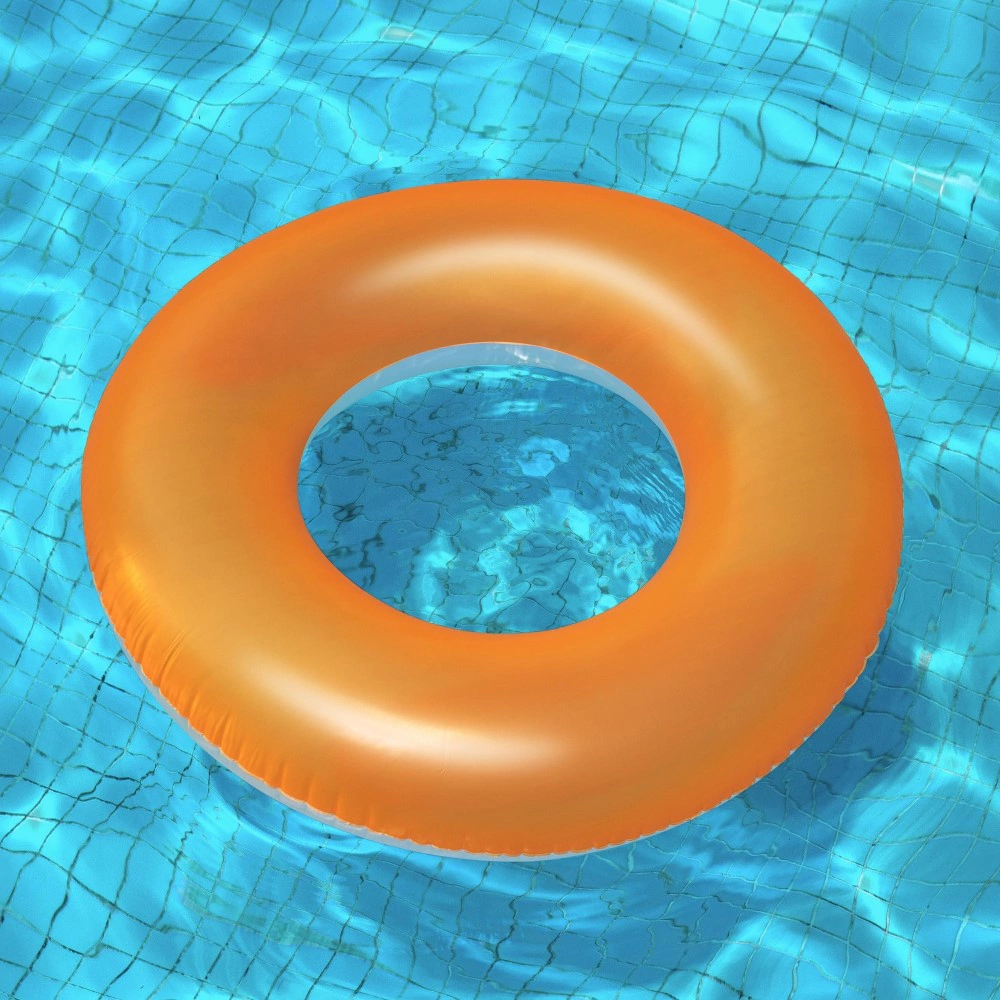 Круг надувной d91 см Неоновый Bestway