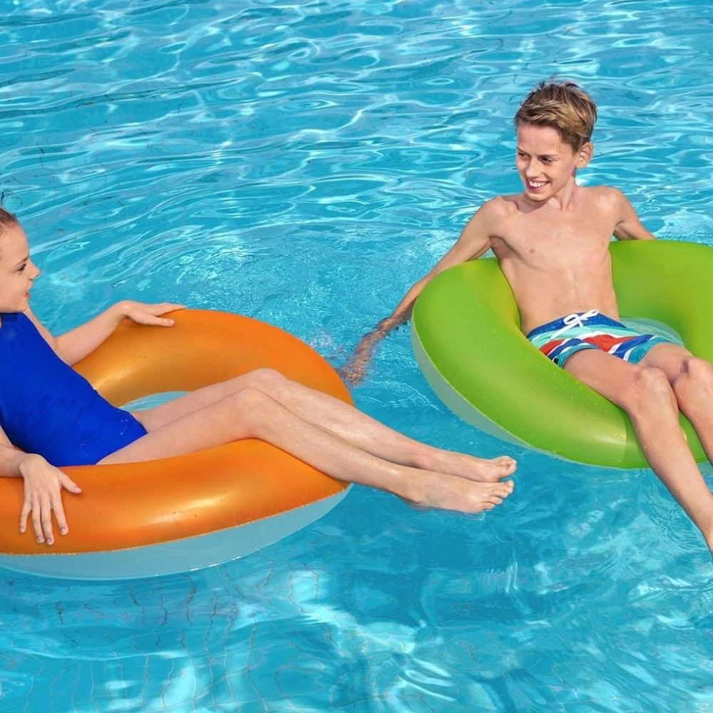 Круг надувной d91 см Неоновый Bestway