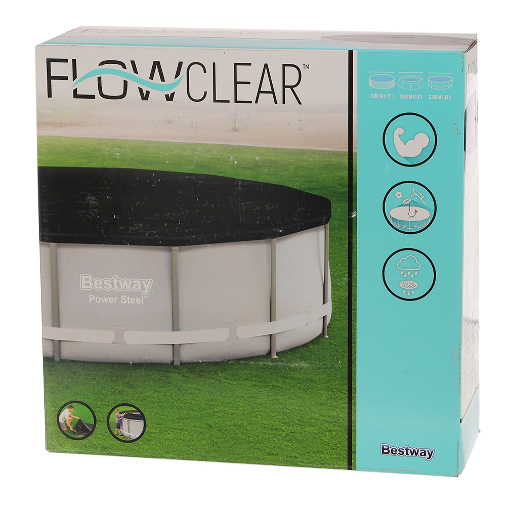 Тент для каркасного бассейна d396 см Bestway