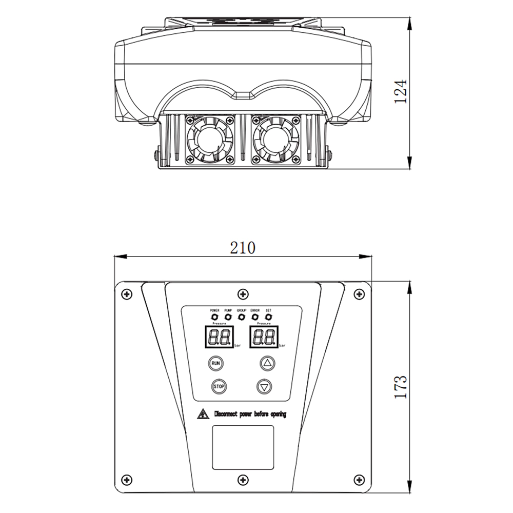 Частотный преобразователь с датчиком BELAMOS FIL-10