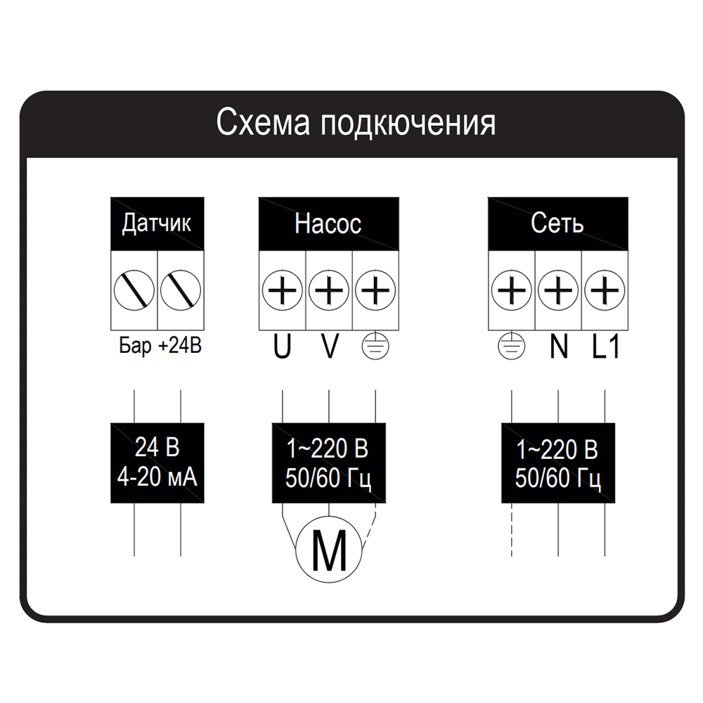 Частотный преобразователь с датчиком BELAMOS FIL-10