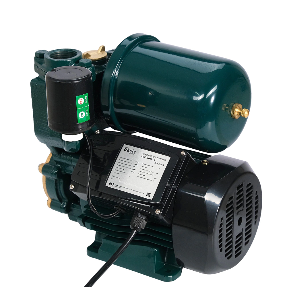 Насосная станция 370 Вт 3500 л/час напор 31 м Oasis MS-33/31C-2