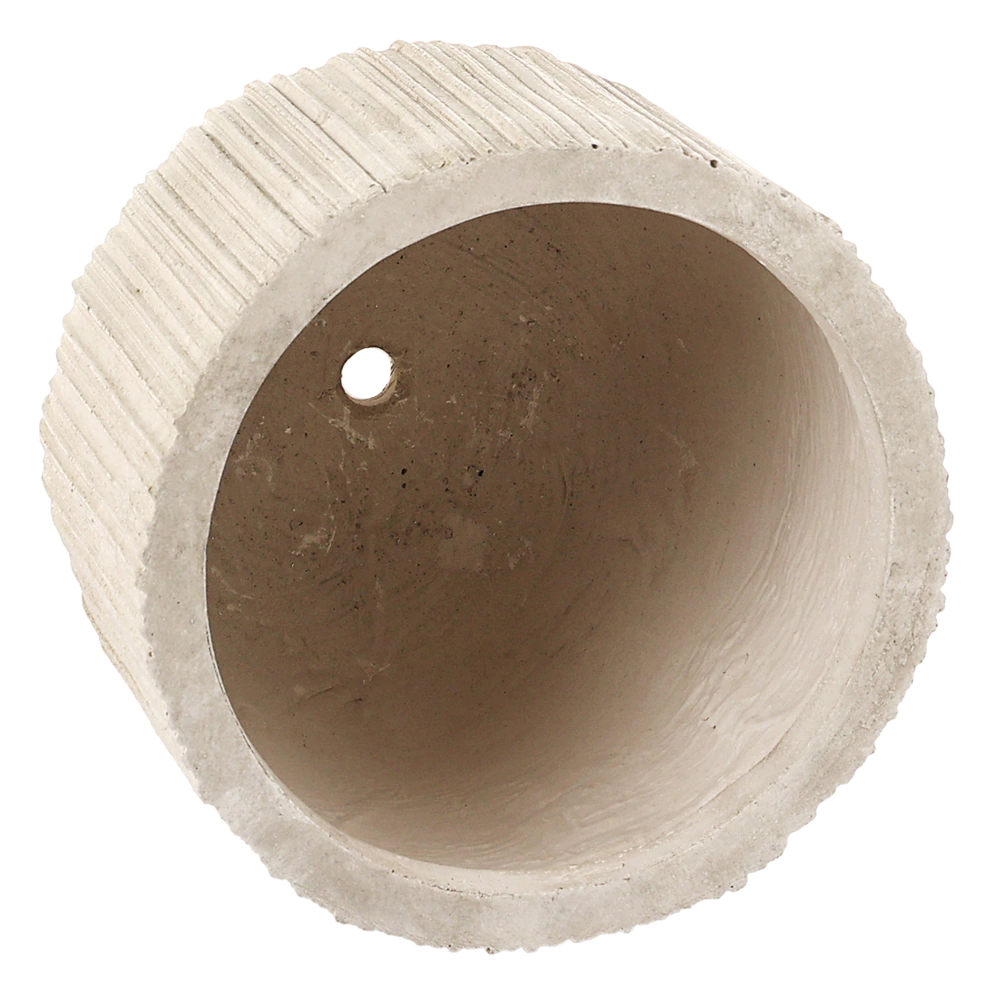 Уличный горшок GardenArts белый d24,5 см h21 см 8 л