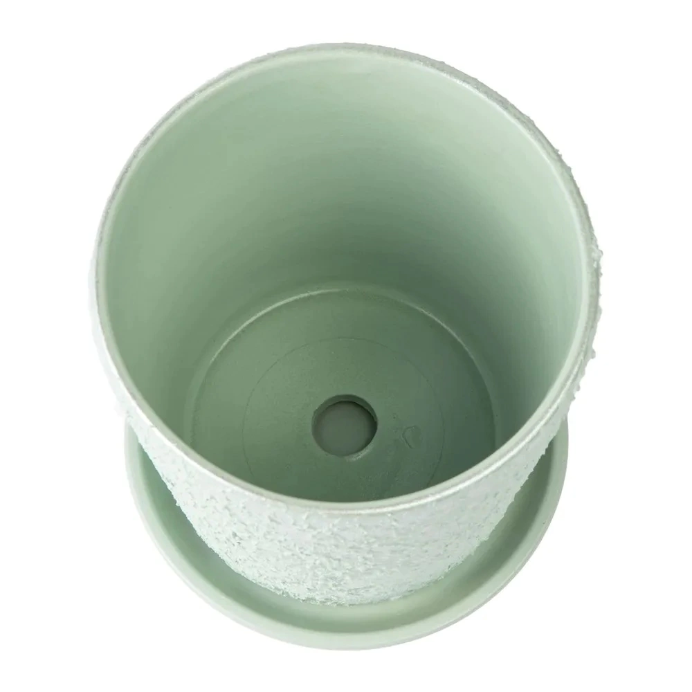 Горшок керамический Лава зеленый d22 см h22,5 см 5,6 л