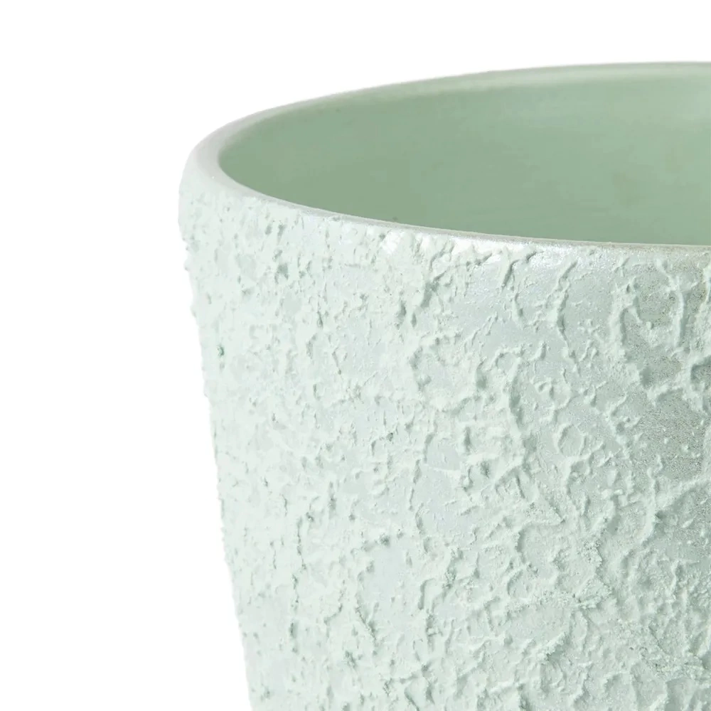 Горшок керамический Лава зеленый d26 см h27 см 9,4 л