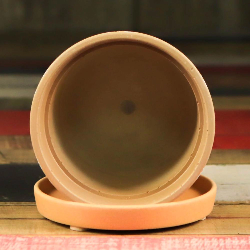 Горшок керамический Дубай коричневый d11 см h10 см 0,8 л