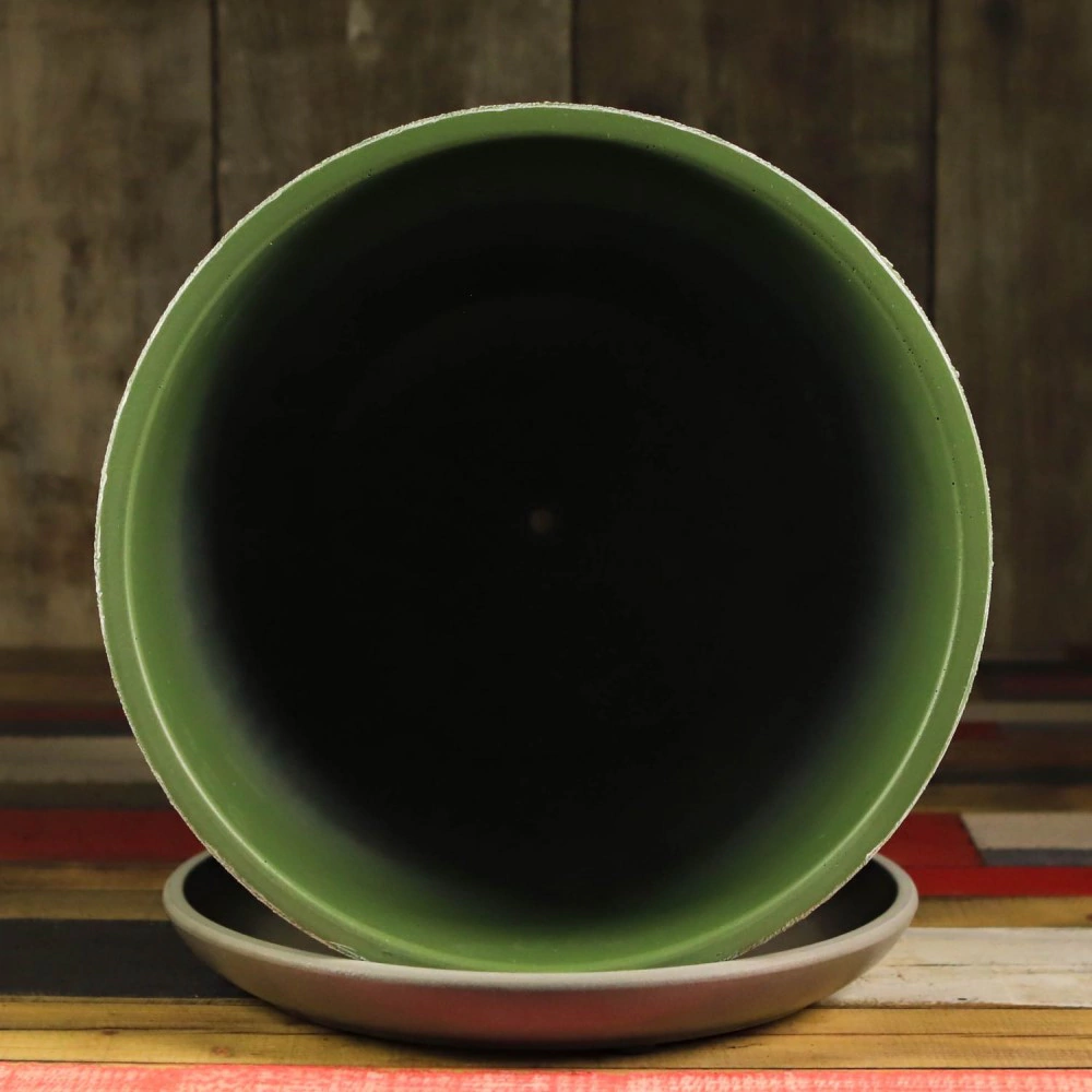 Горшок керамический Саванна зеленый d25 см h23 см 8 л