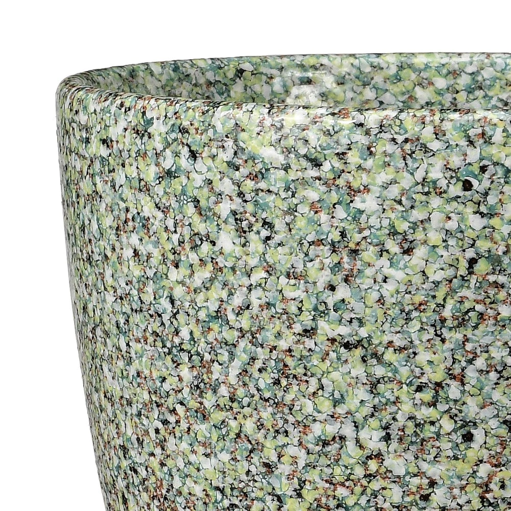 Горшок керамический Сахара зеленый d26 см h24 см 8,1 л