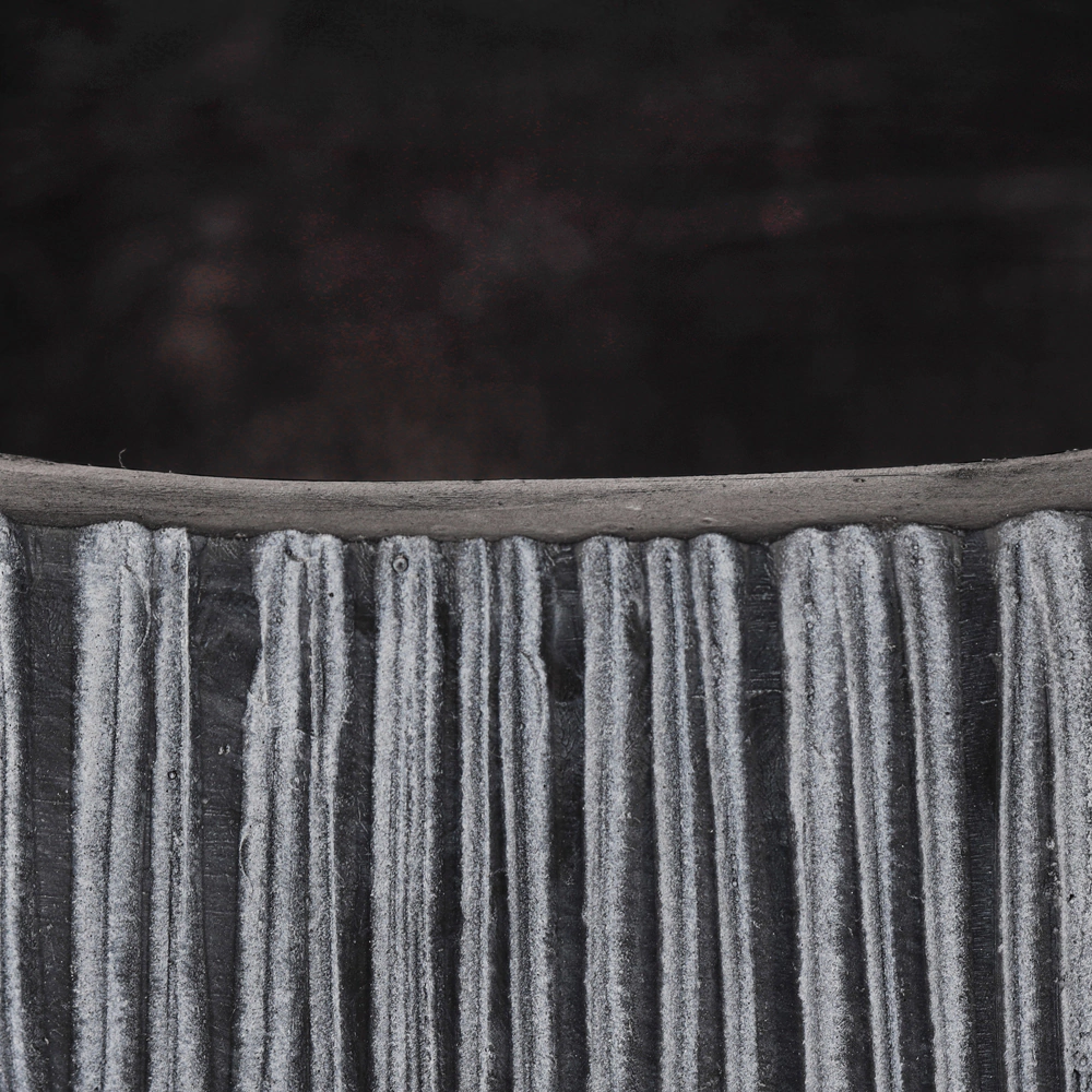 Уличный горшок GardenArts Перья темно-синий d55 см h63 см 125 л