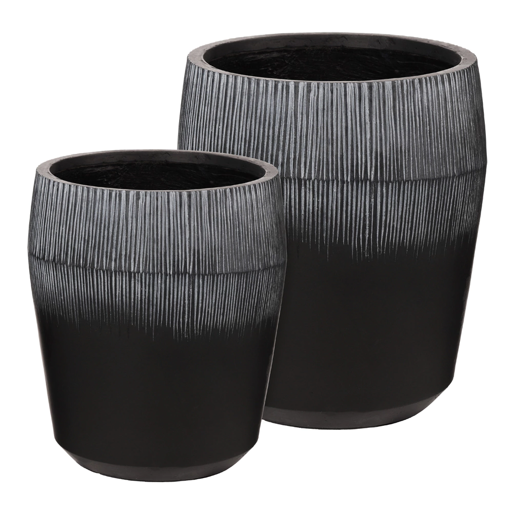 Уличный горшок GardenArts Перья темно-синий d55 см h63 см 125 л