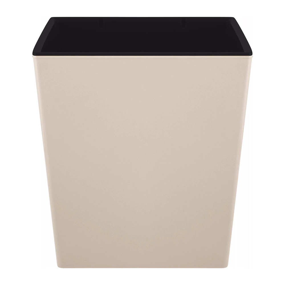Горшок пластиковый London CUBE калифорнийский миндаль 25x25х24 см 11,6 л