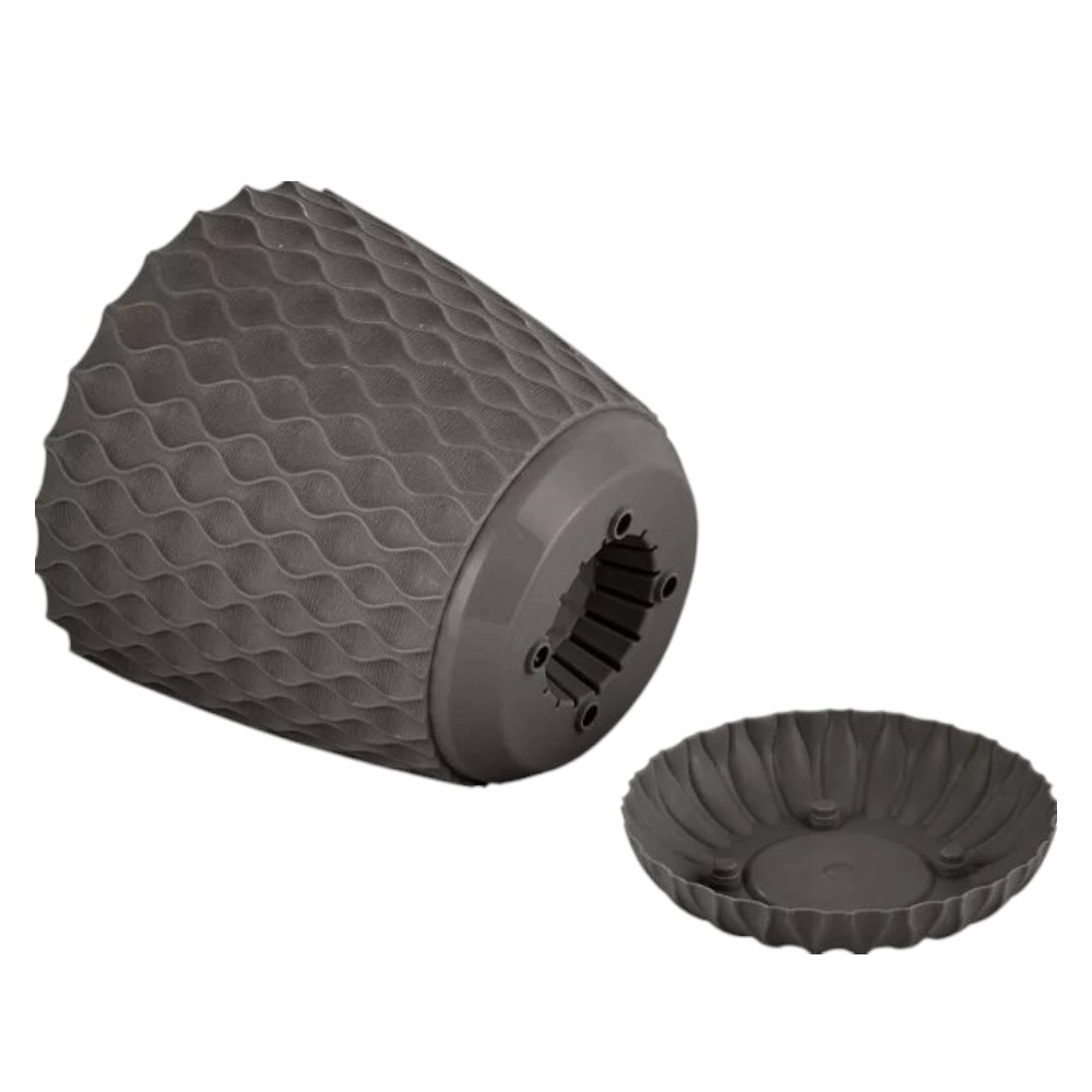 Горшок пластиковый Wave горький шоколад d27 см h25 см 10 л