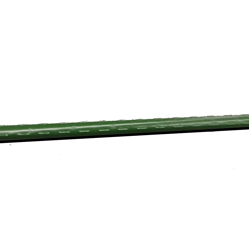 Поддержка для цветов металлическая в ПВХ d15 мм h 2,1 м