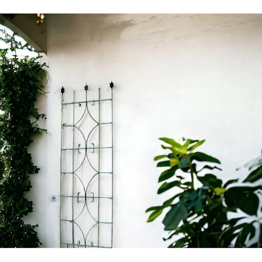 Шпалера для растений металлическая 40х150 см прямая