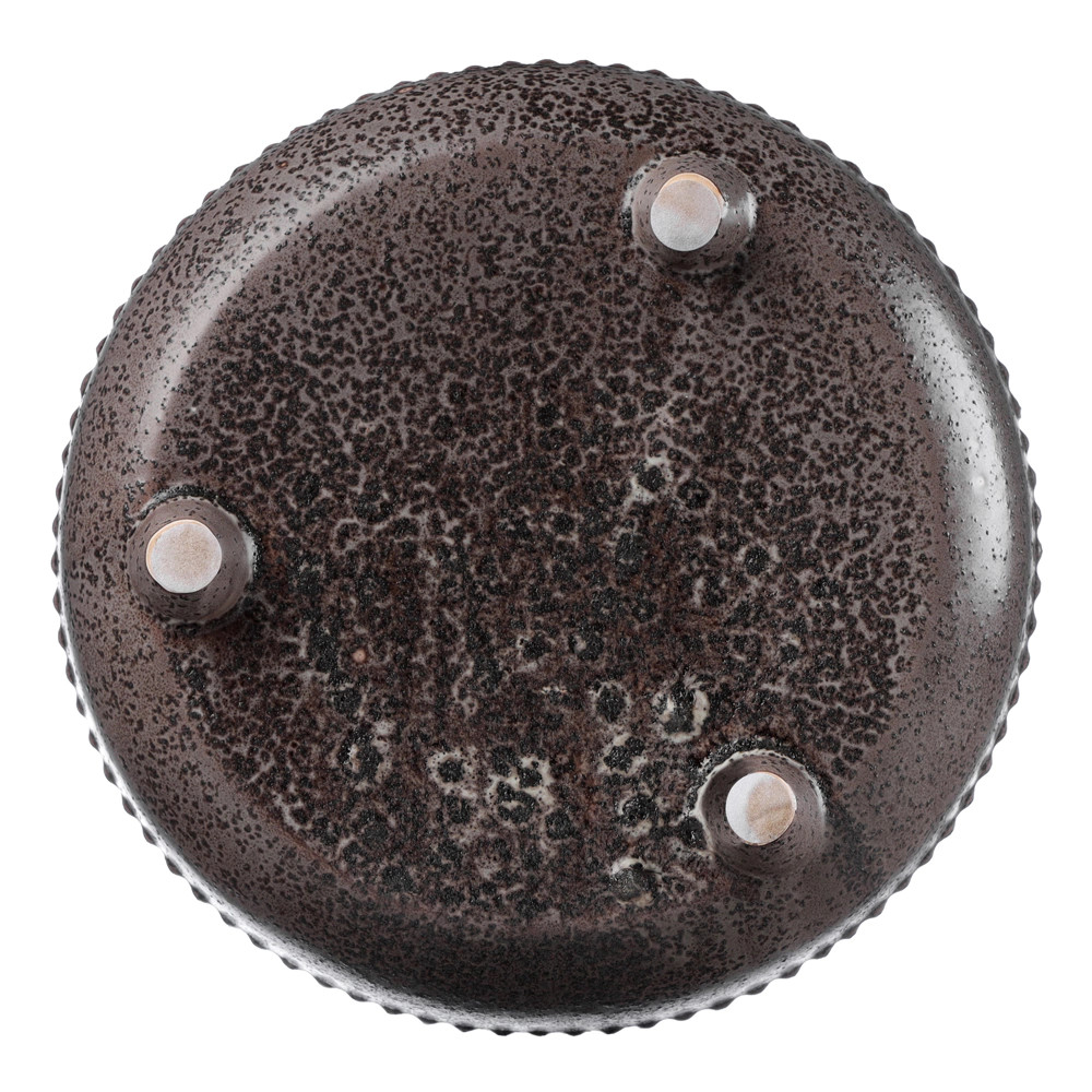 Кашпо керамическое Прямые линии на ножках d23,5 см h23,5 см 6,4 л