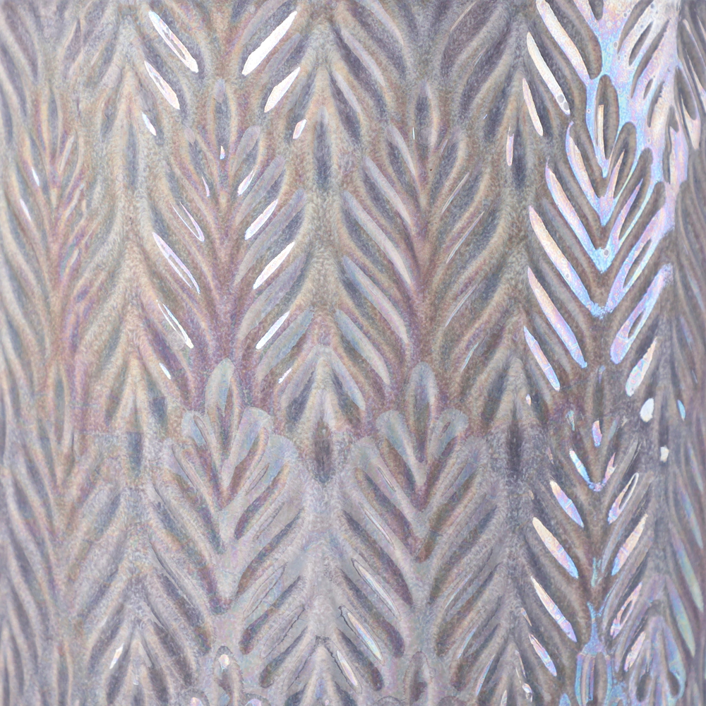 Кашпо керамическое серое d16,5 см h16 см 2,4 л