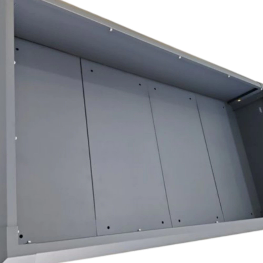 Клумба для цветов стальная 150х75х77 см антрацит VERANA