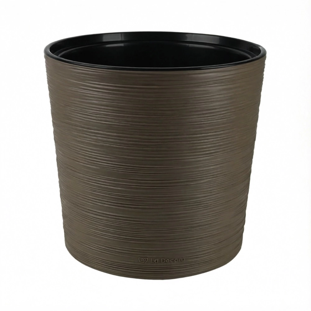 Кашпо пластиковое d31 см h29 см 7,5 л La Decoro пралине